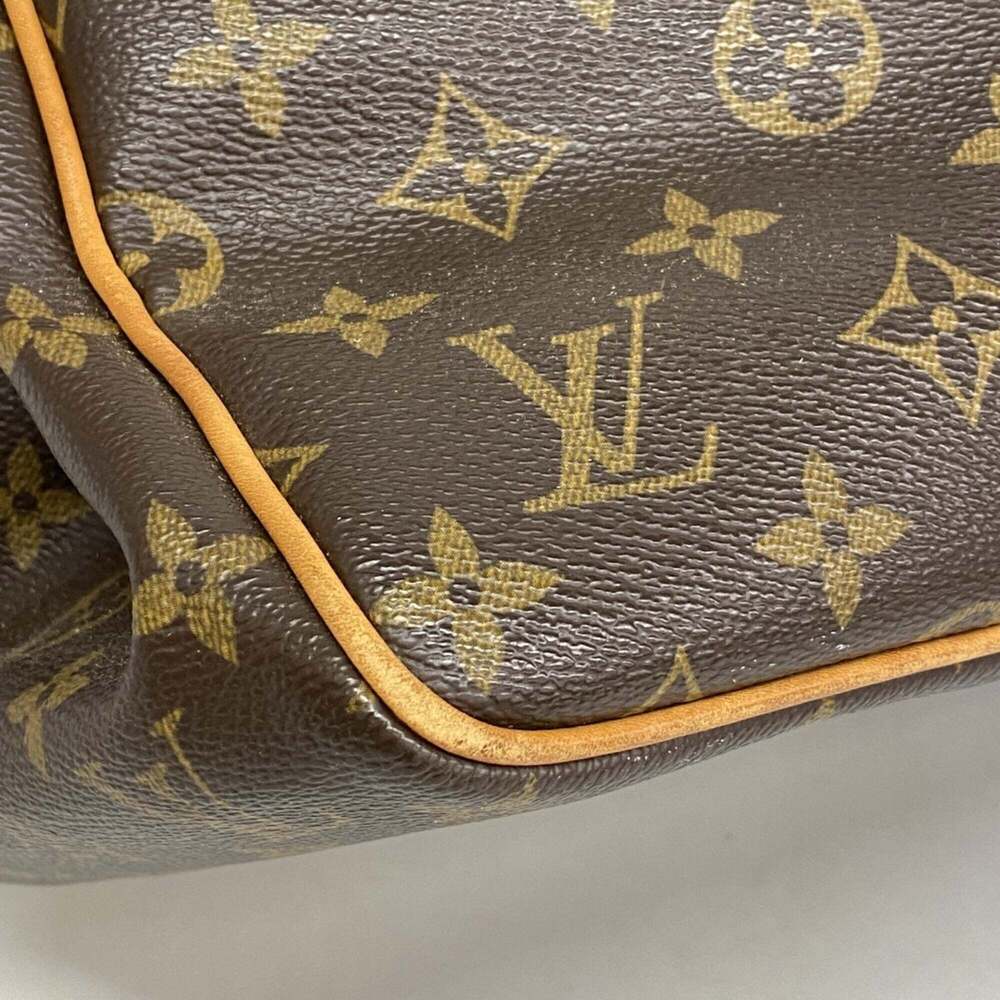 LOUIS VUITTON Authentic Brown Monogram Tote Bag - Picture 6 of 11
